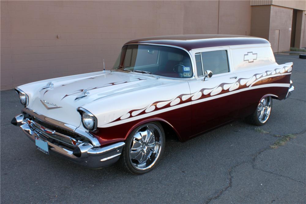 1957 CHEVROLET SEDAN DELIVERY CUSTOM  2 DOOR