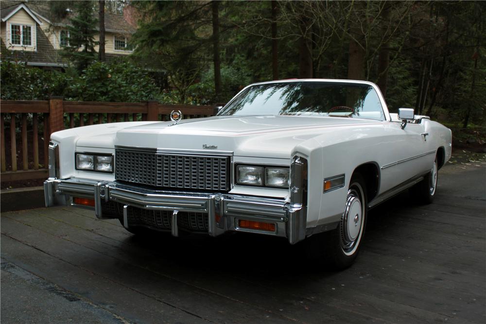 1976 CADILLAC ELDORADO 2 DOOR CONVERTIBLE