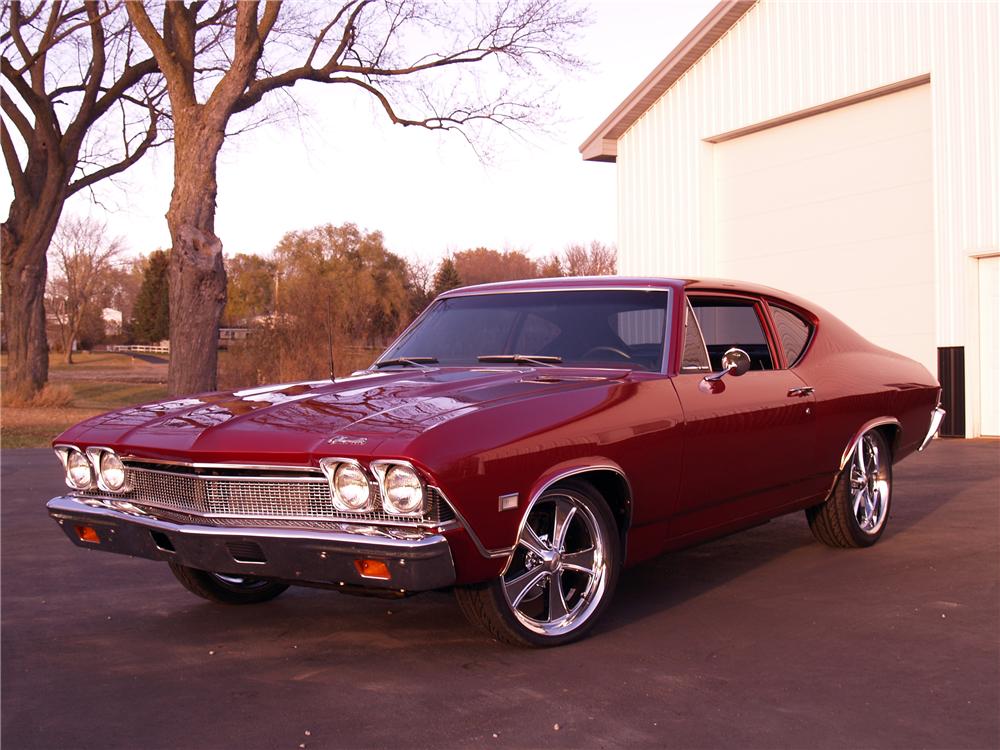 1968 CHEVROLET CHEVELLE CUSTOM 2 DOOR