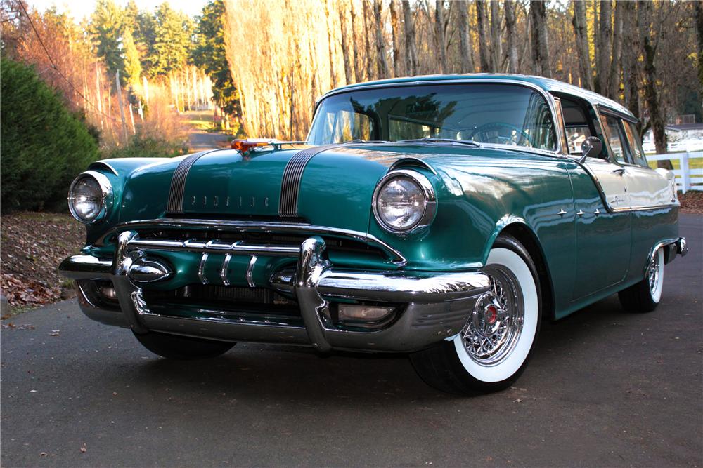 1955 PONTIAC SAFARI 2 DOOR STATION WAGON