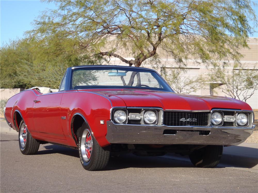 1968 OLDSMOBILE 442 CONVERTIBLE