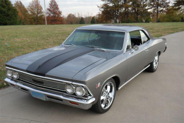 1966 CHEVROLET CHEVELLE MALIBU CUSTOM 2 DOOR HARDTOP