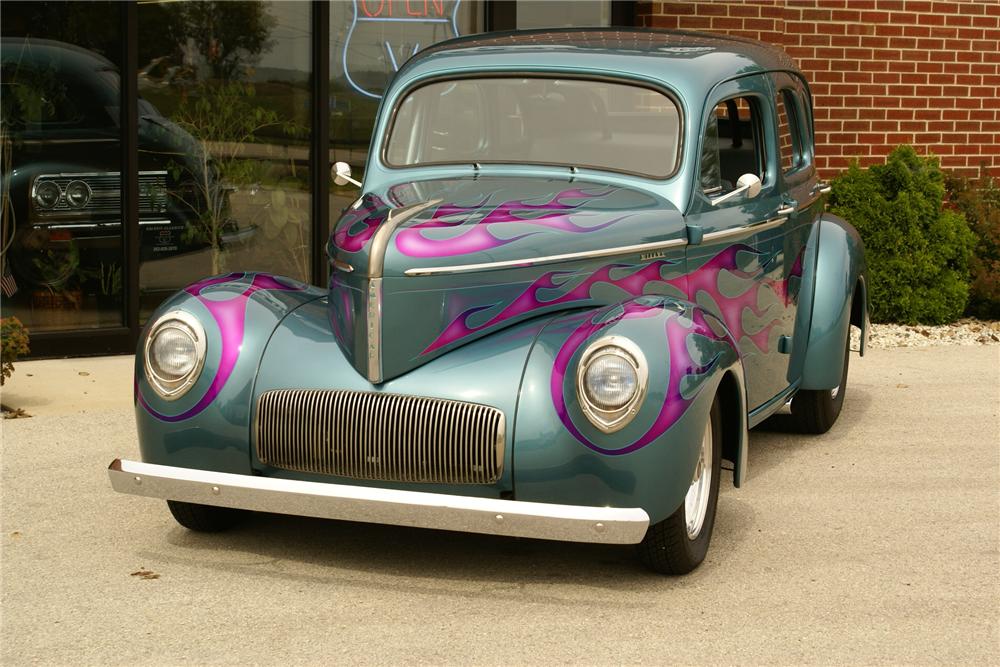 1941 WILLYS AMERICAR CUSTOM 4 DOOR SEDAN