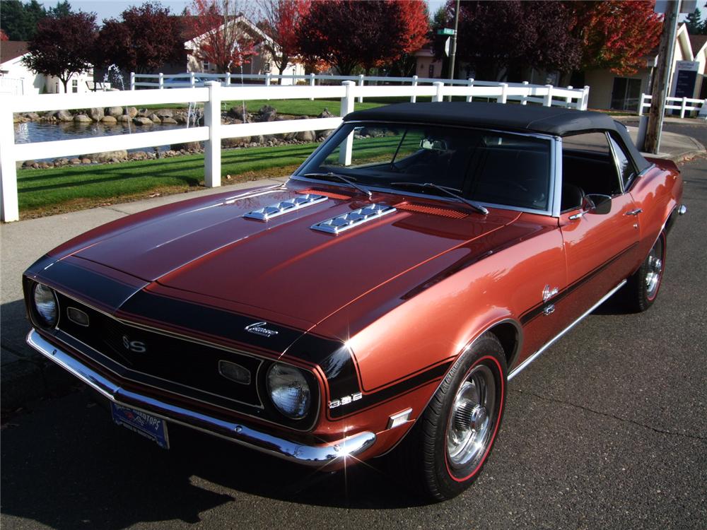 1968 CHEVROLET CAMARO SS CONVERTIBLE