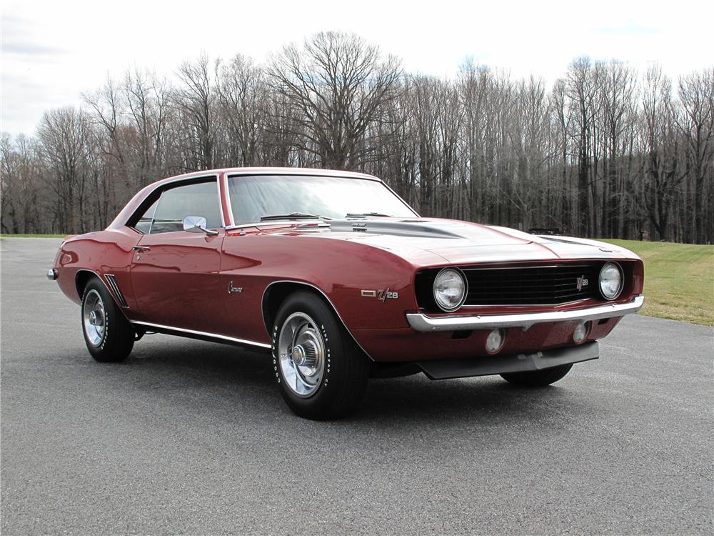 1969 CHEVROLET CAMARO Z/28 2 DOOR COUPE