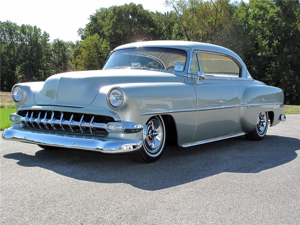 1954 CHEVROLET BEL AIR CUSTOM 2 DOOR HARDTOP