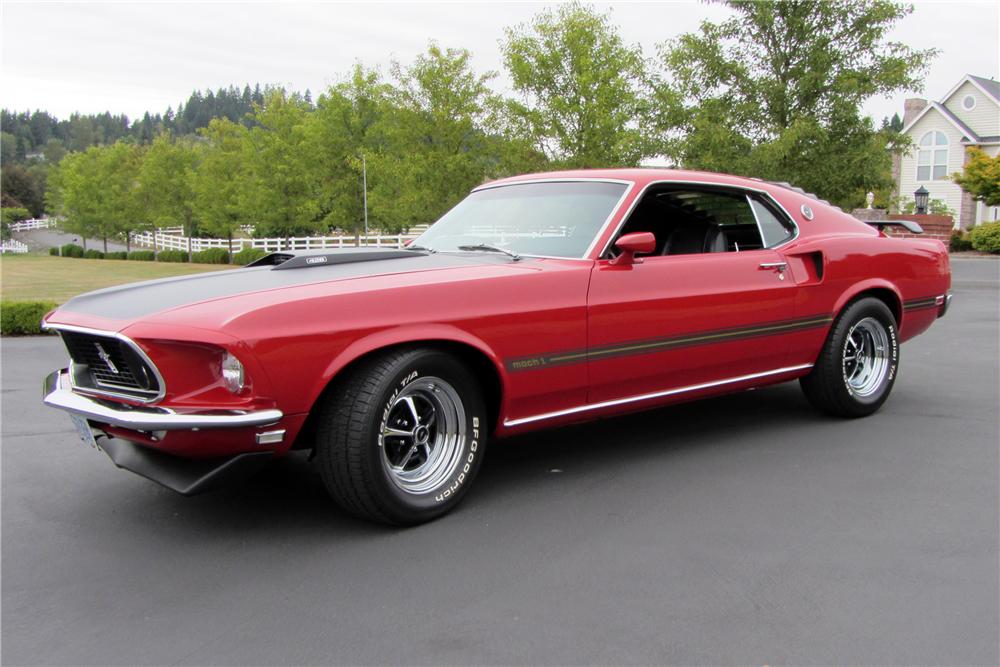 1969 FORD MUSTANG MACH 1 428 CJ FASTBACK