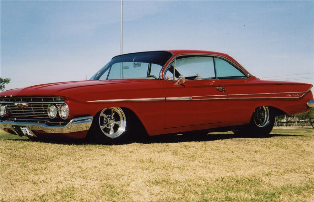 1961 CHEVROLET IMPALA CUSTOM 2 DOOR BUBBLE TOP