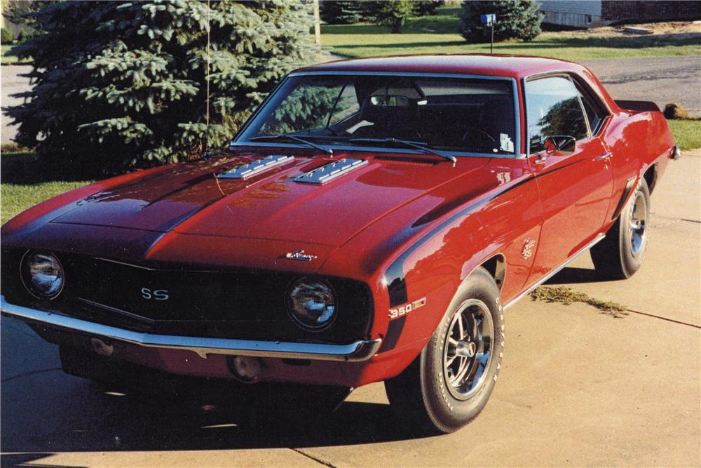 1969 CHEVROLET CAMARO SS 2 DOOR COUPE