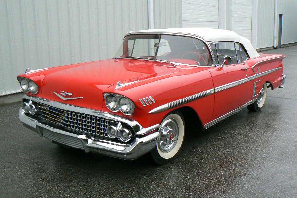 1958 CHEVROLET IMPALA 2 DOOR CONVERTIBLE