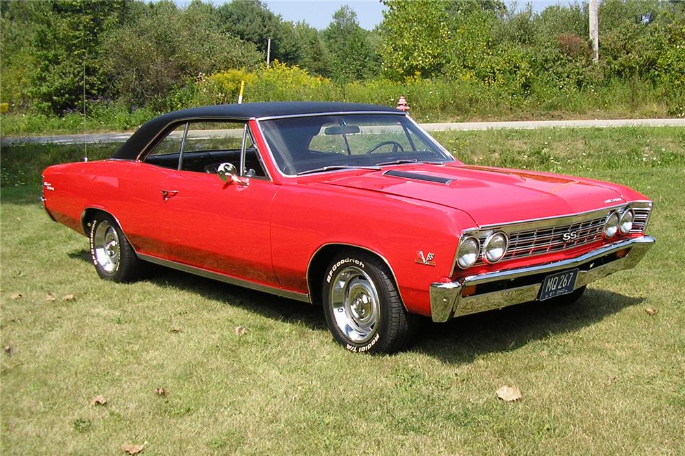 1967 CHEVROLET CHEVELLE SS 2 DOOR HARDTOP