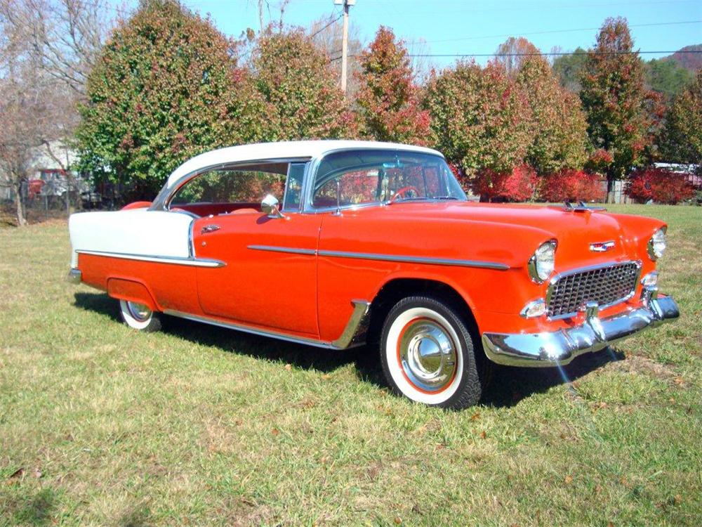 1955 CHEVROLET BEL AIR CUSTOM 2 DOOR COUPE