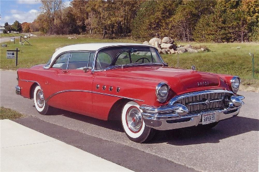 1955 BUICK RIVIERA 56R SUPER 2 DOOR HARDTOP