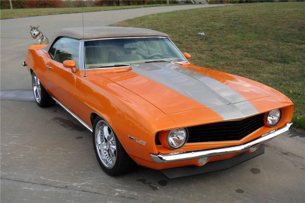 1969 CHEVROLET CAMARO CUSTOM CONVERTIBLE