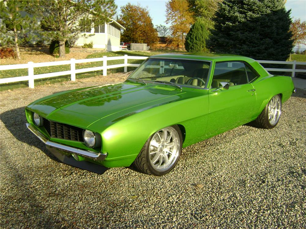 1969 CHEVROLET CAMARO CUSTOM 2 DOOR COUPE