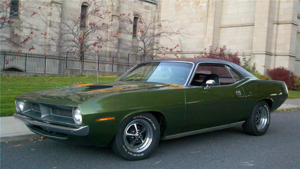 1970 PLYMOUTH CUDA 2 DOOR HARDTOP