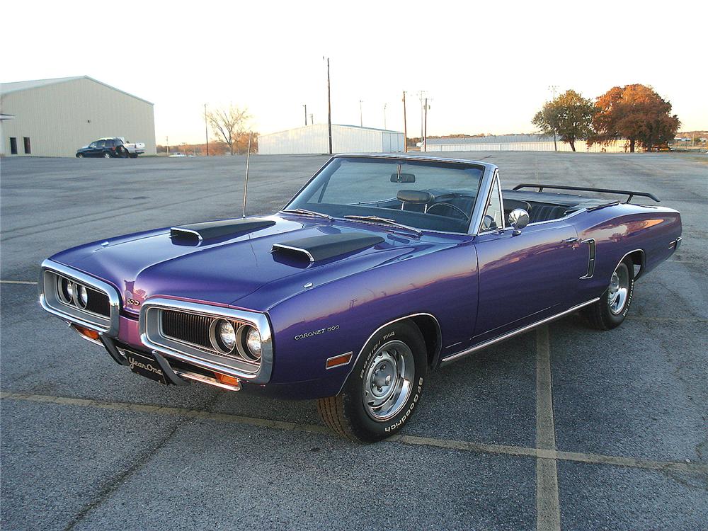 1970 DODGE CORONET 500 CONVERTIBLE