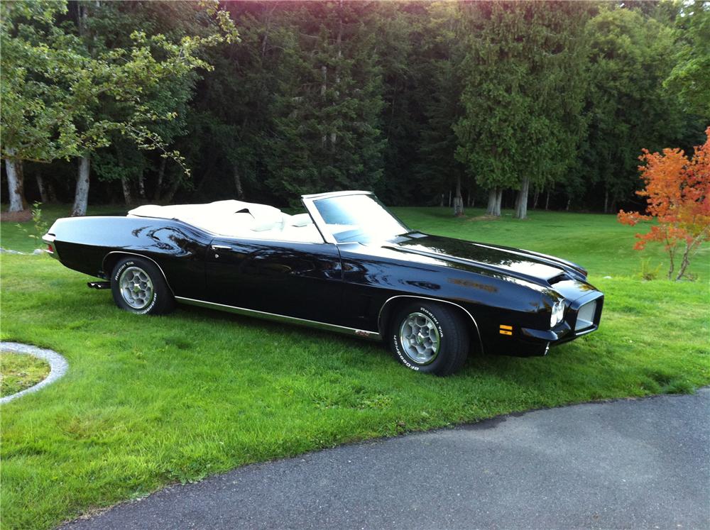 1972 PONTIAC GTO LEMANS SPORT CONVERTIBLE