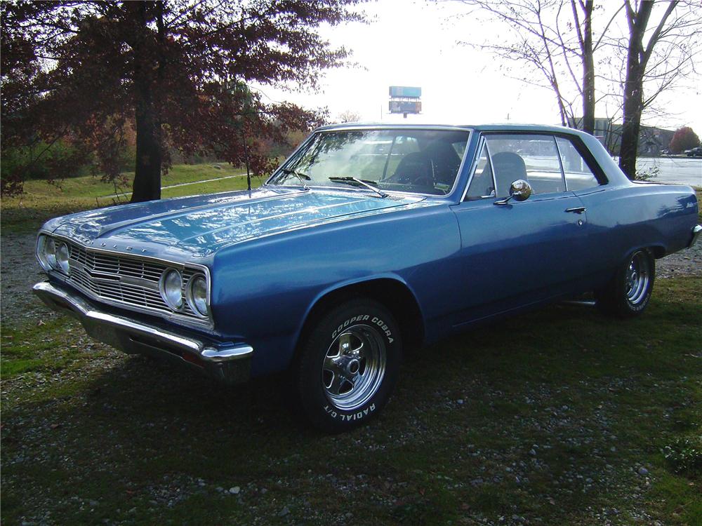 1965 CHEVROLET CHEVELLE CUSTOM 2 DOOR HARDTOP