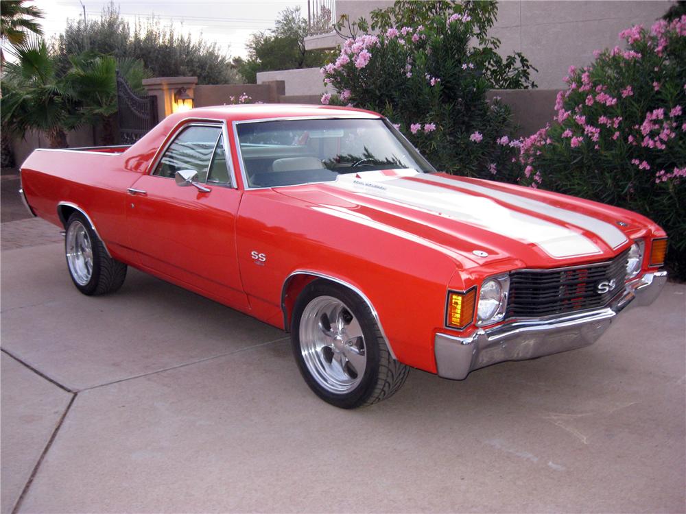 1972 CHEVROLET EL CAMINO SS PICKUP