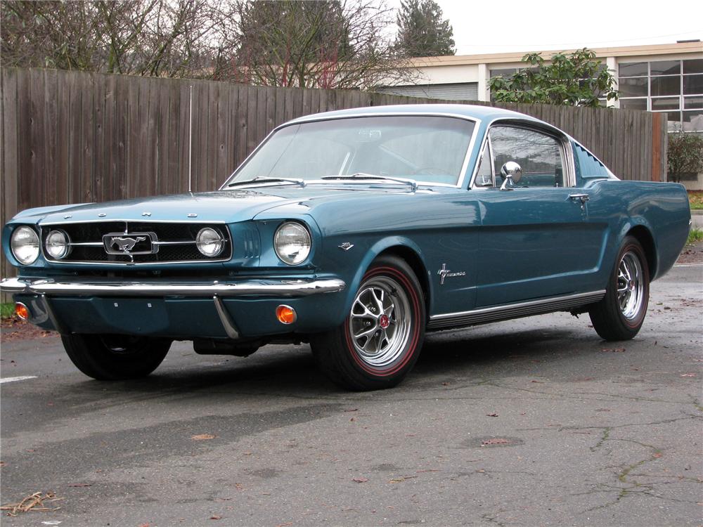 1965 FORD MUSTANG FASTBACK