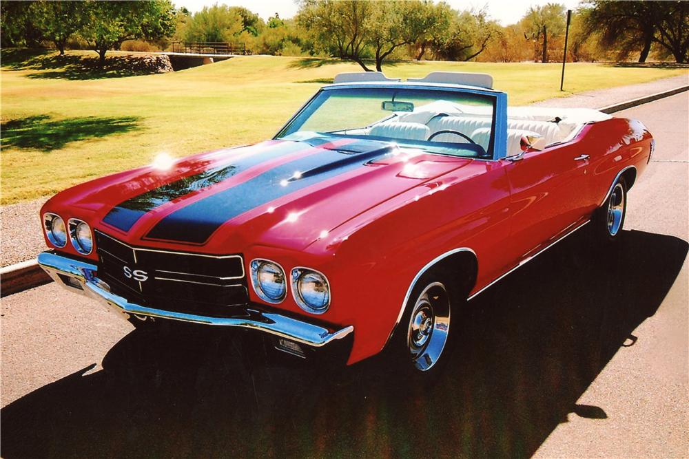 1970 CHEVROLET CHEVELLE CUSTOM CONVERTIBLE