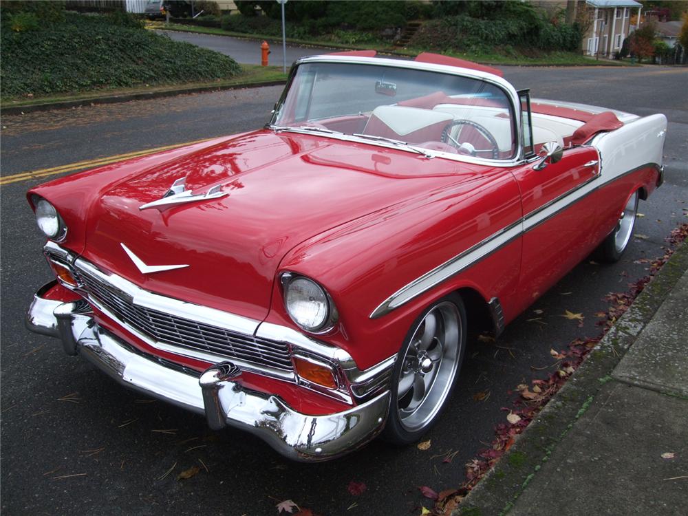 1956 CHEVROLET BEL AIR CUSTOM CONVERTIBLE