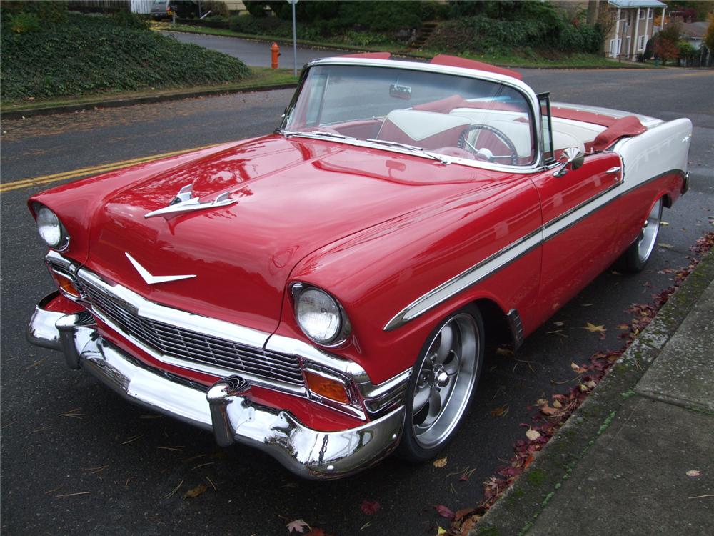 1956 CHEVROLET BEL AIR CUSTOM CONVERTIBLE