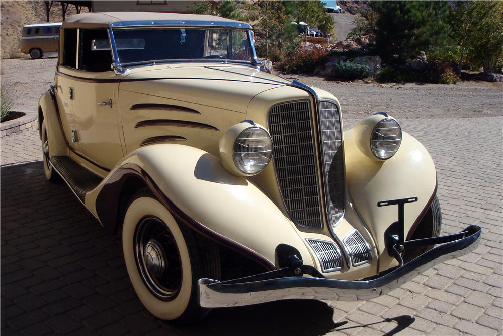 1934 AUBURN 850Y PHAETON