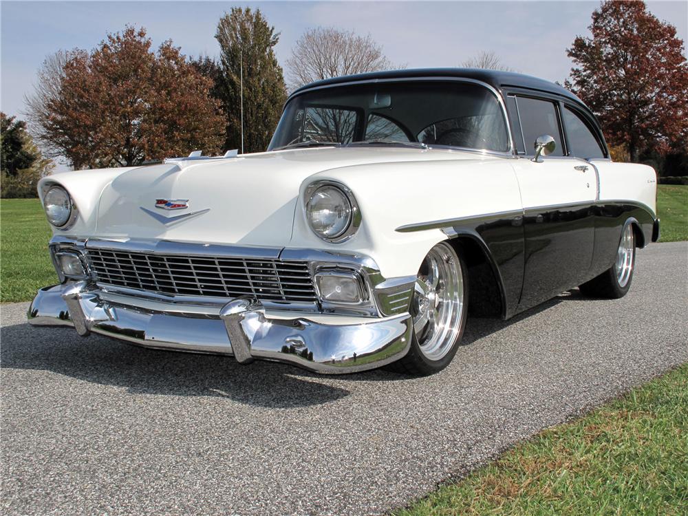 1956 CHEVROLET 210 DEL RAY CUSTOM 2 DOOR POST