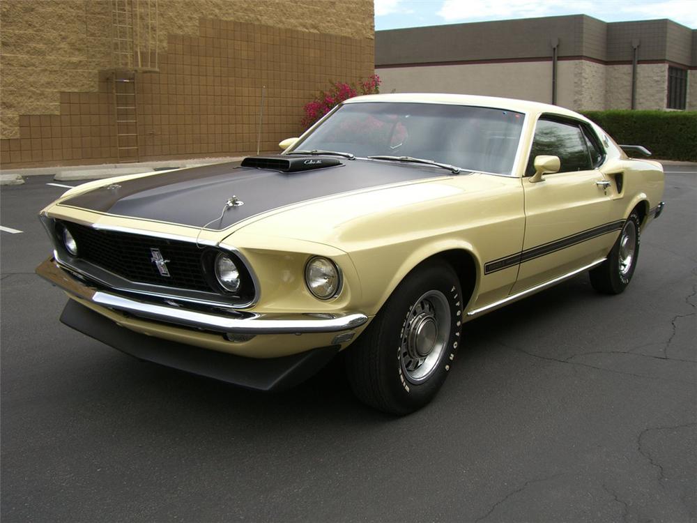 1969 FORD MUSTANG MACH 1 FASTBACK