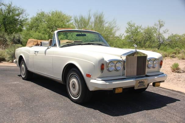 1988 ROLLS-ROYCE CORNICHE CONVERTIBLE