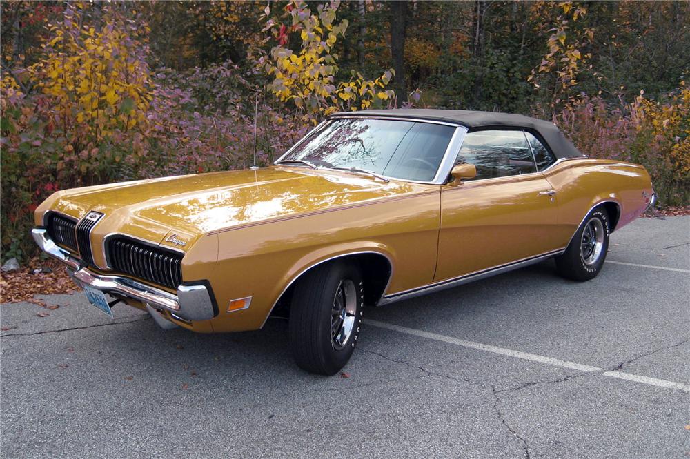 1970 MERCURY COUGAR XR7 CONVERTIBLE