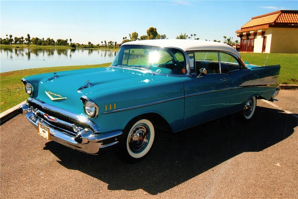 1957 CHEVROLET BEL AIR 2 DOOR HARDTOP