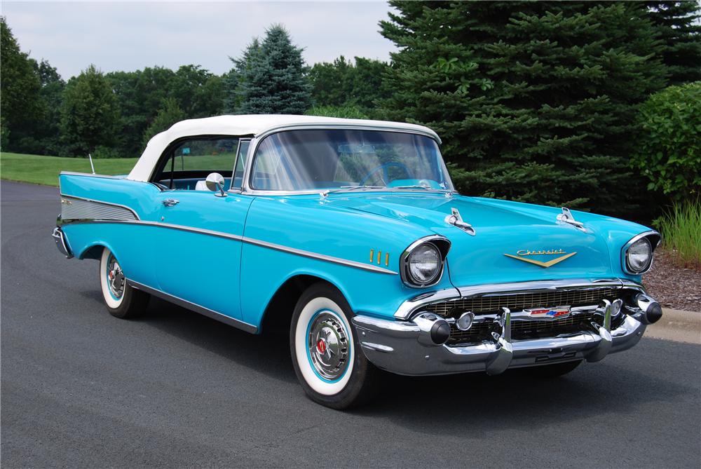 1957 CHEVROLET BEL AIR CONVERTIBLE