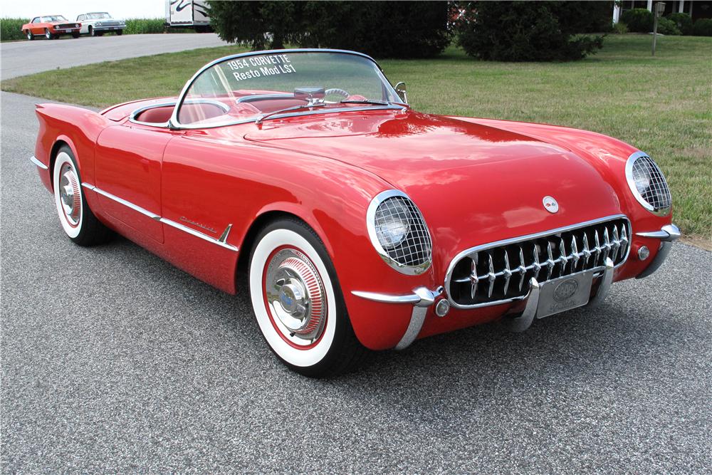 1954 CHEVROLET CORVETTE CUSTOM CONVERTIBLE