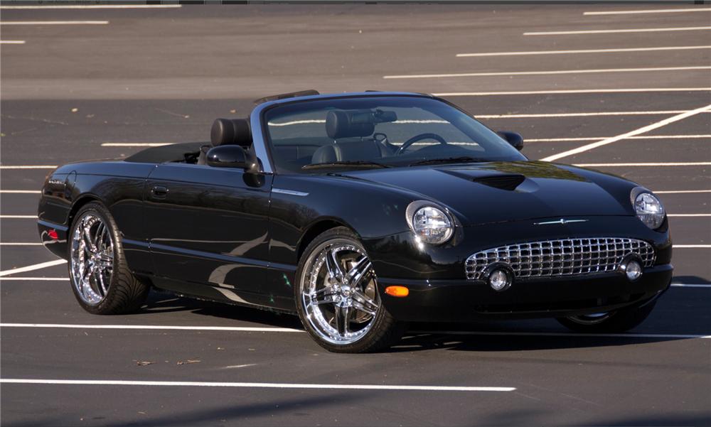 2005 FORD THUNDERBIRD 50TH ANNIVERSARY CONVERTIBLE