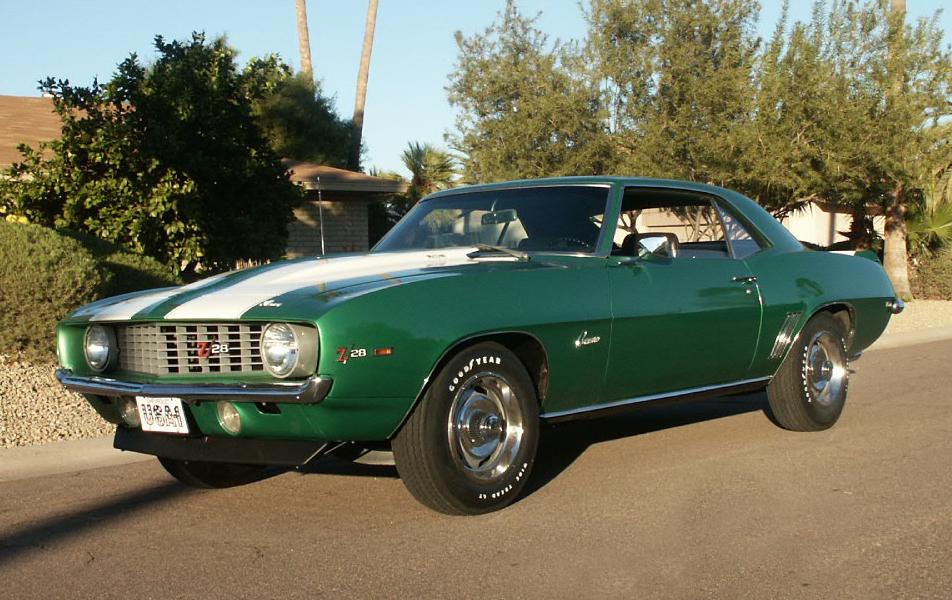 1969 CHEVROLET CAMARO Z/28 2 DOOR COUPE