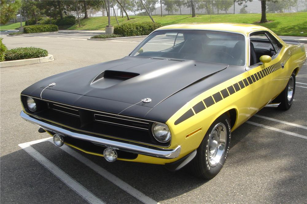 1970 PLYMOUTH CUDA AAR 2 DOOR COUPE