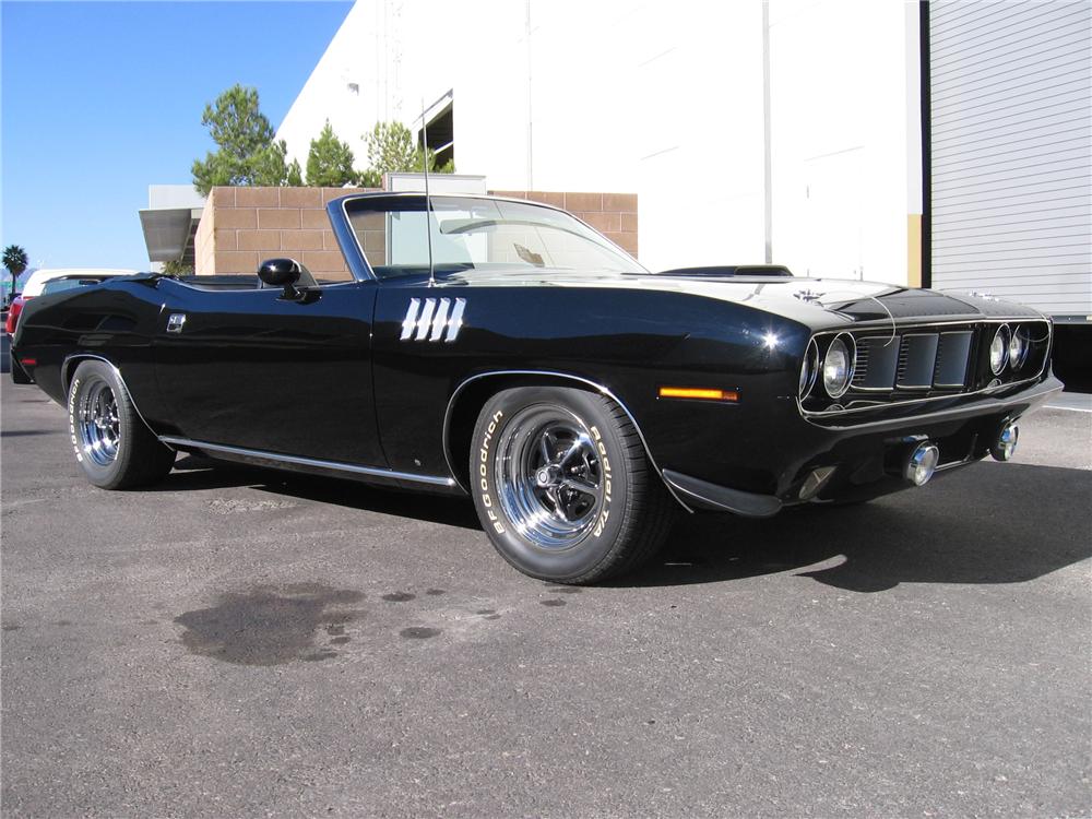 1971 PLYMOUTH CUDA CUSTOM 2 DOOR CONVERTIBLE