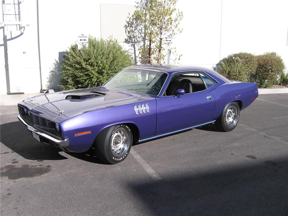 1971 PLYMOUTH CUDA 2 DOOR HARDTOP