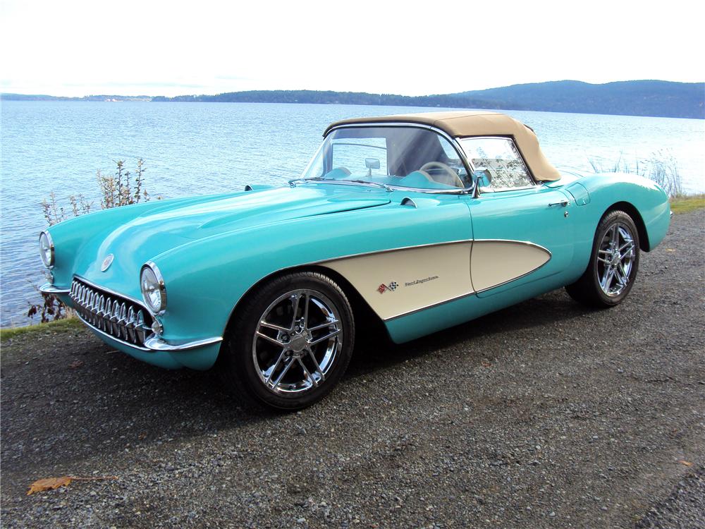 1957 CHEVROLET CORVETTE CUSTOM CONVERTIBLE