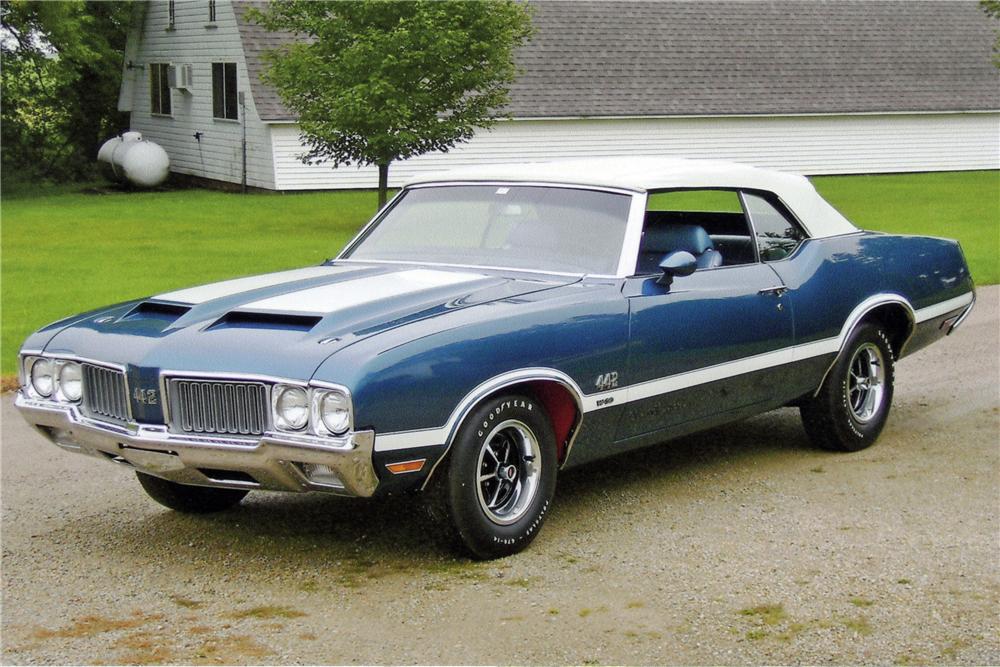 1970 OLDSMOBILE 442 W30 CONVERTIBLE