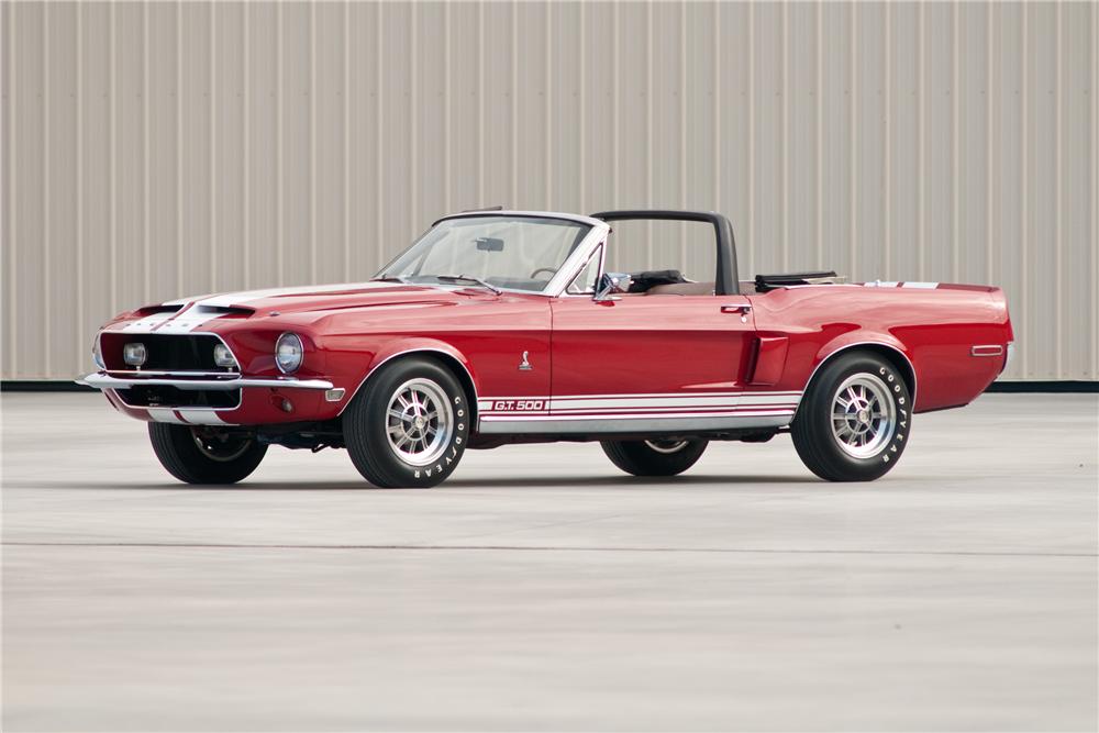 1968 SHELBY GT500 CONVERTIBLE