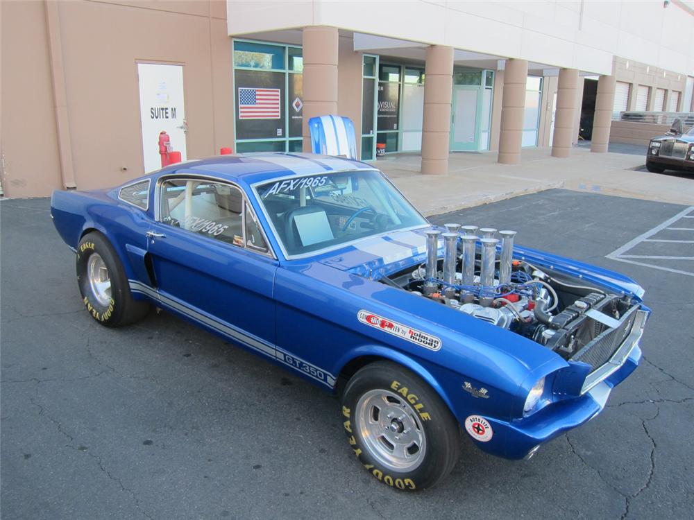 1965 FORD MUSTANG FASTBACK DRAG CAR