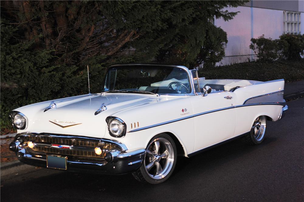 1957 CHEVROLET BEL AIR CUSTOM CONVERTIBLE