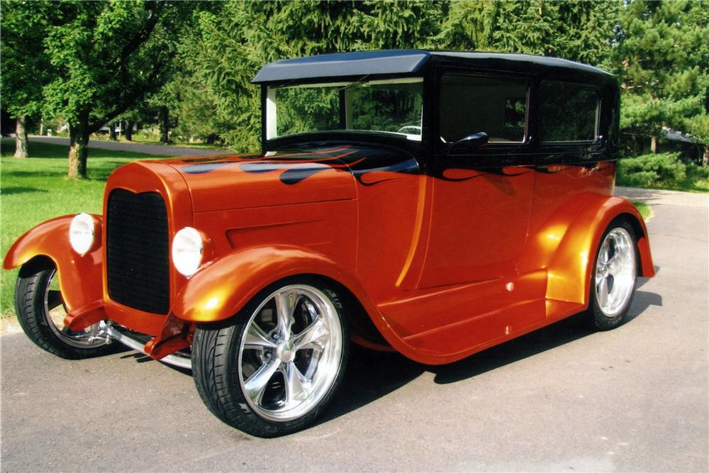 1929 FORD MODEL A CUSTOM 2 DOOR SEDAN