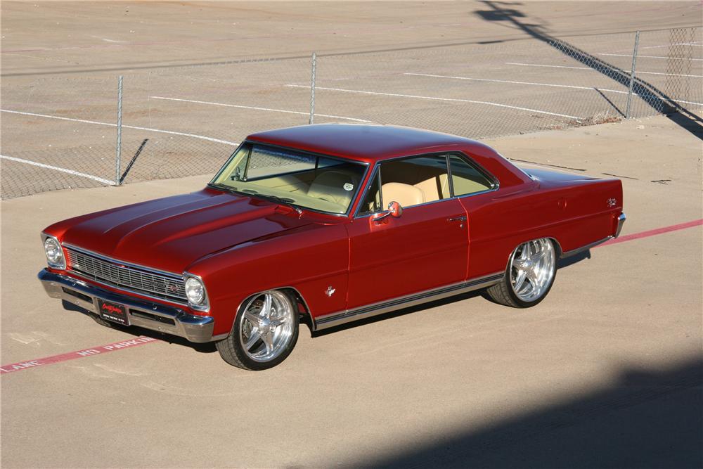 1966 CHEVROLET CHEVY II CUSTOM 2 DOOR COUPE