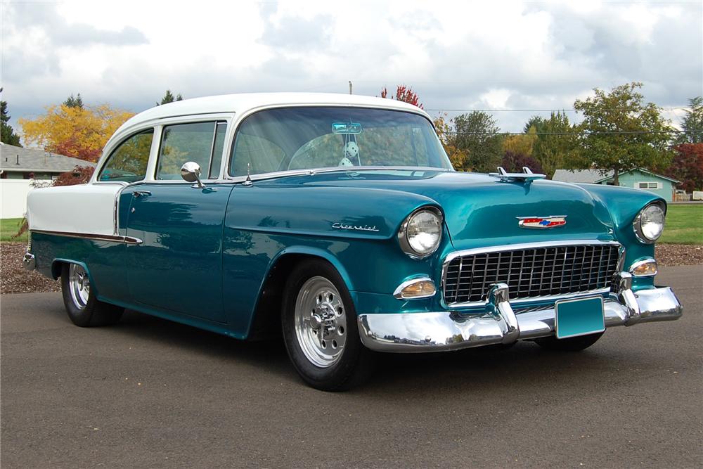 1955 CHEVROLET 210 CUSTOM 2 DOOR POST