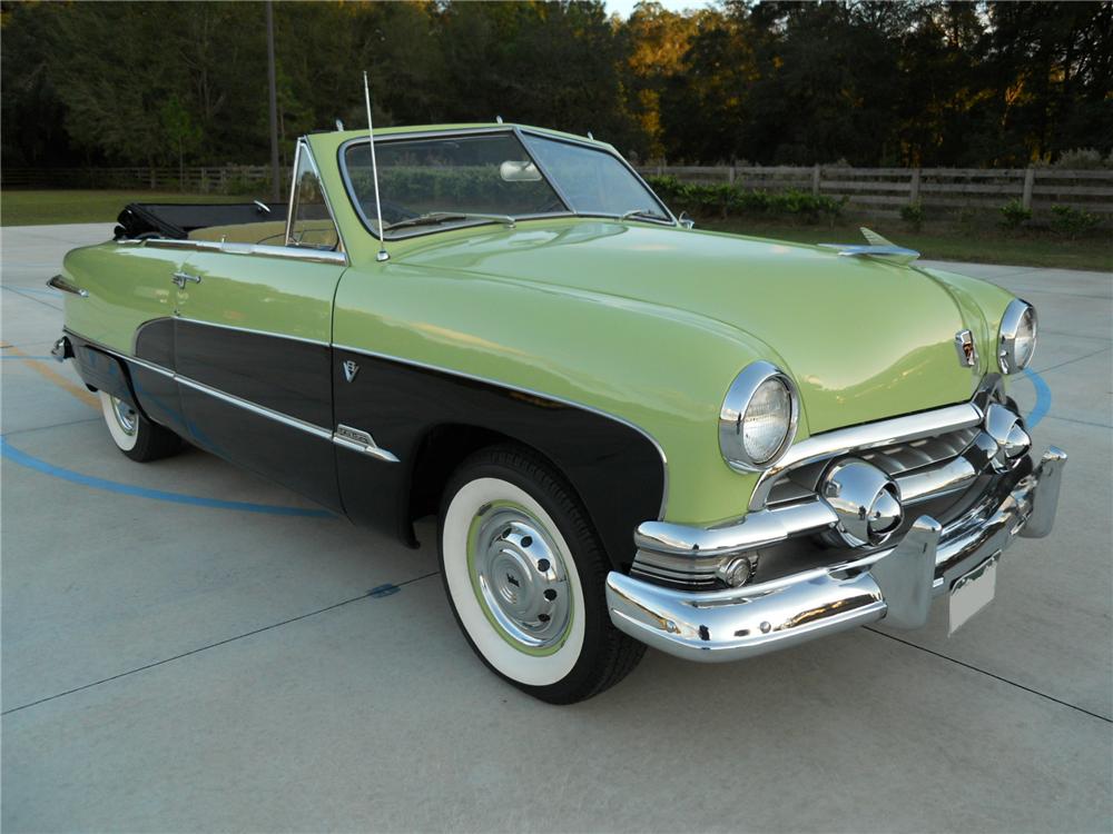 1951 FORD CUSTOM CONVERTIBLE